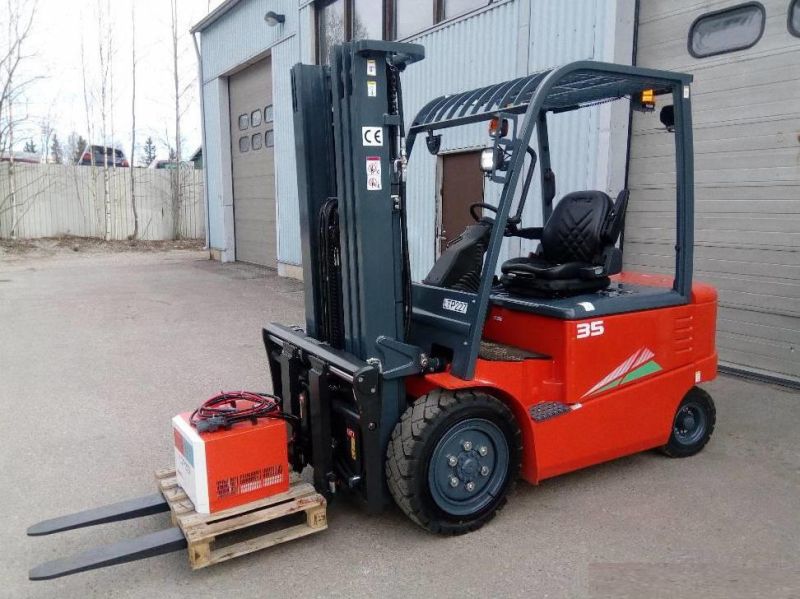 Heli 3.5t Electric Forklift Truck Cpd35 Lithium Battery Forklift
