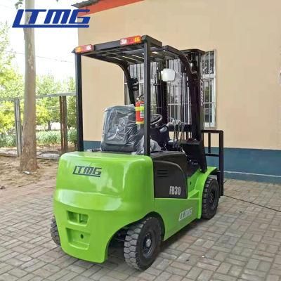 High Quality New Ltmg Motor 3 Ton Electric with Lithium Forklift Battery