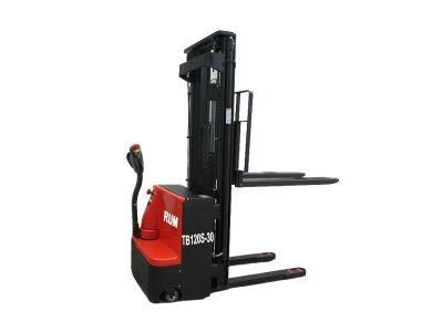 Battery Manual Hydraulic Mini Electric Forklift Stacker Pallet Handle Lifter