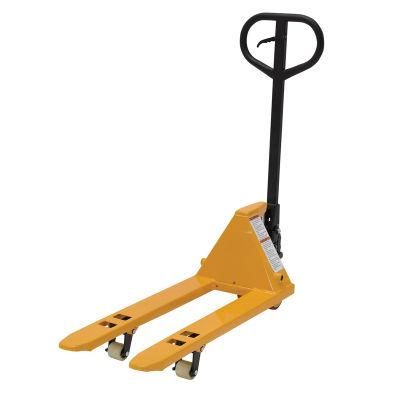 Best Selling 2ton Hand Hydraulic Pallet Jacks with PU Wheel for Warehouse material Handling