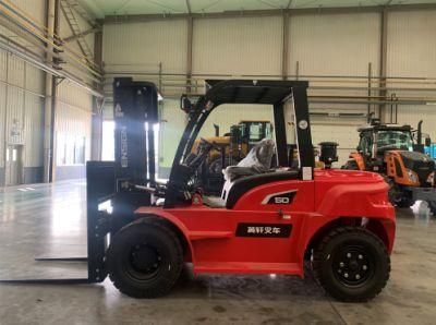 Ensign Factory Sell Materials Handling 5t Heavy Forklift with Fork