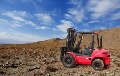 2.0t Rough Terrain Forklift with Chinese Xinchai A498 Engine