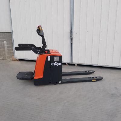 Battery Pallet Forklift 2 Ton Electric Pallet Equipment 2.5 Ton Pallet Trolley Jack Warehouse Electric Pallet Truck