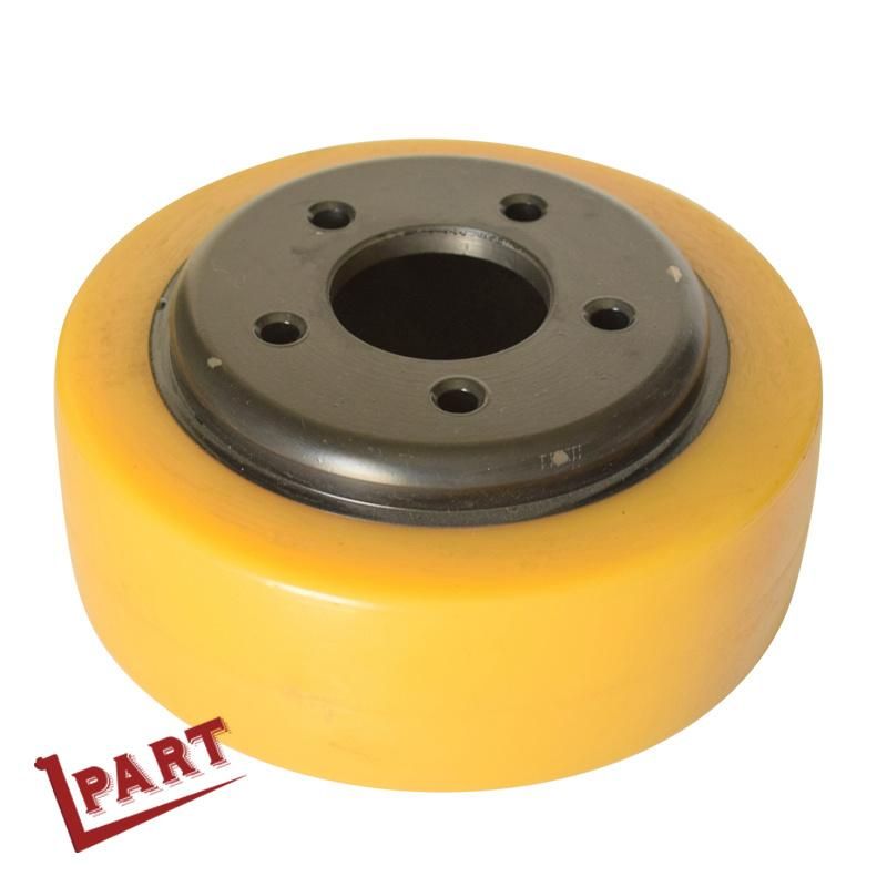 Forklift Spare Parts Polyurethane Drive Wheel 215X75/90X45mm