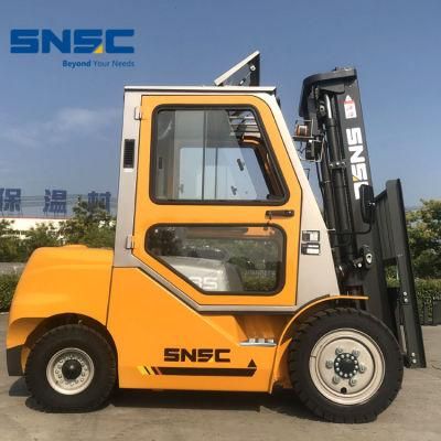 Closed Cabin Diesel Forklift 3.5ton