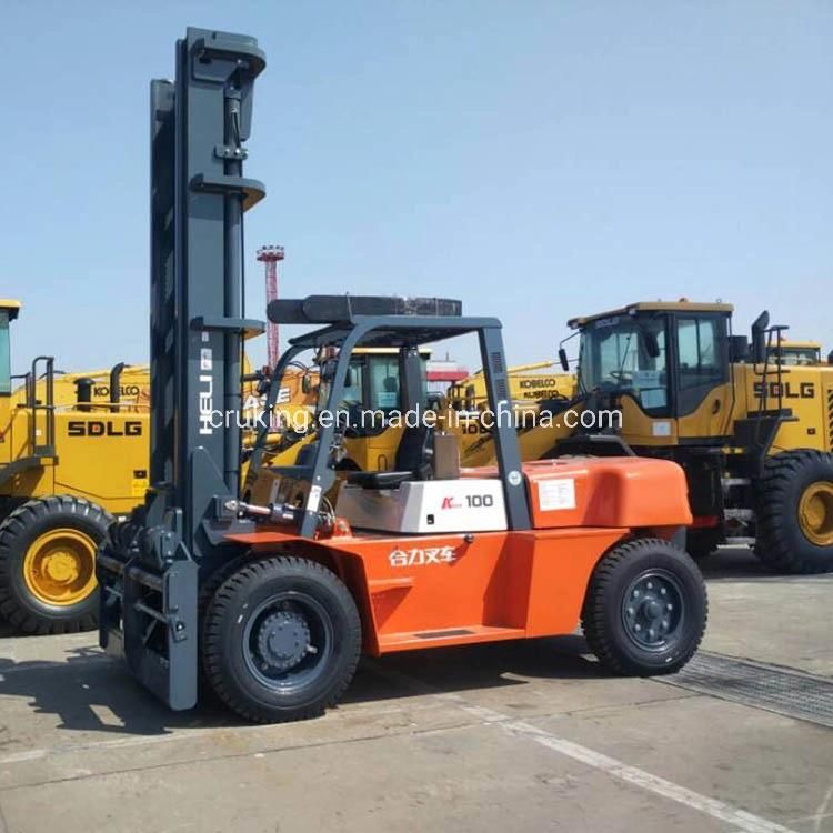 Heli Diesel Engine Forklift 10ton Forklifts Cpcd100