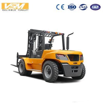 Fd10 10 Ton Diesel Forklift with Fork Positioner