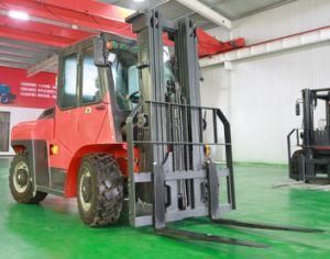 Cpcd30 Cpcd40 Cpcd50 Diesel Forklift Four-Wheel Drive Rear Steering