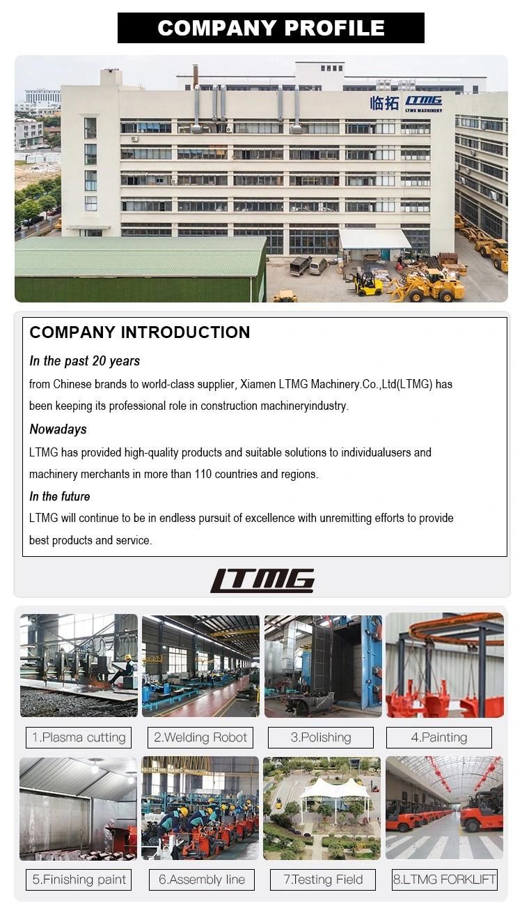 Ltmg China Forklift Equipment Gasoline Forklift LPG 1.5 Ton 2 Ton 3 Ton 3.5 Ton Forklift Cylinder Forklift with Specification