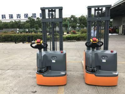 1.5 Ton 2 Ton Forklift Electric Pallet Reach Truck Stacker