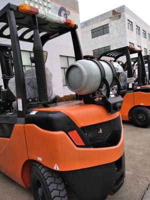 Total Forklift 2 Ton Gasoline/LPG Truck Forklift with Japanese Isuzu C240 Engine (CPQYD30)