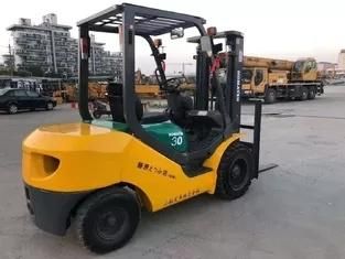 Used Japanese Komatsu 3ton Fd30-14 Diesel Forklift 3t Komatsu Fd30t-16 Used Forklift Fd30-17 Used Komatsu Forklift for Sale