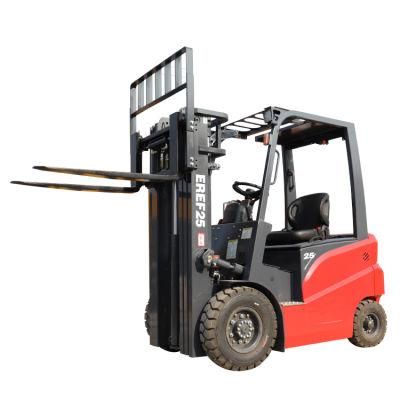 Everun Eref25 2.5ton Chinese Factory Price Mini Battery Operated Forklift