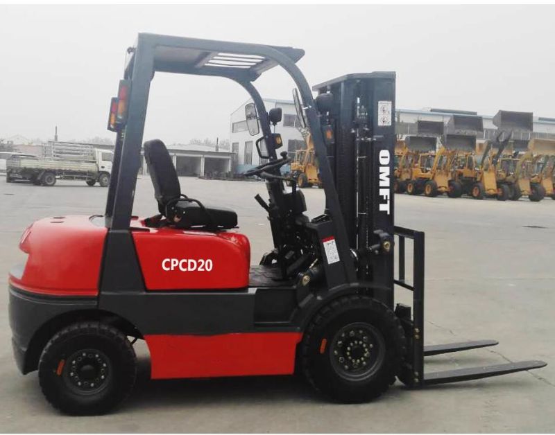 2ton Diesel Forklift with Chinese or Japanese Engine 3m 3.5m 4m 4.5m 5m 5.5m 6m Mast