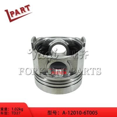 Forklift Spare Parts Td27 Piston a-12010-6t005