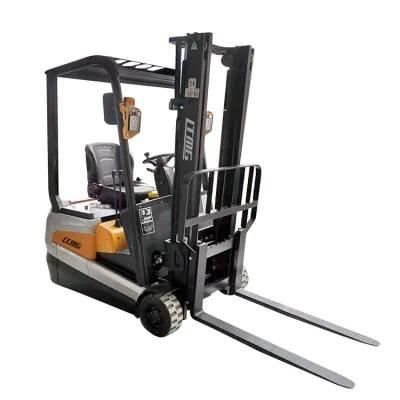 Ltmg Hot Sell 3-Wheel Electric Forklift 1.6ton 1.8ton 2ton Lithium Electric Forklift in Warehouse