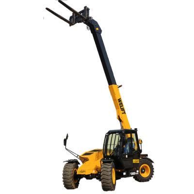 Welift Best Price Telescopic Handler 3t 4t Diesel Forklift Four Wheel Steering 7m 9m 14m Telehandler Telescopic Forklift