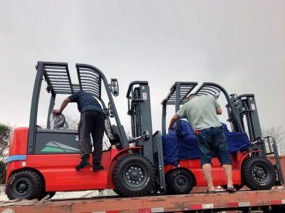 Heli 2 Tons Electric Forklift Cpd20 with Attachments