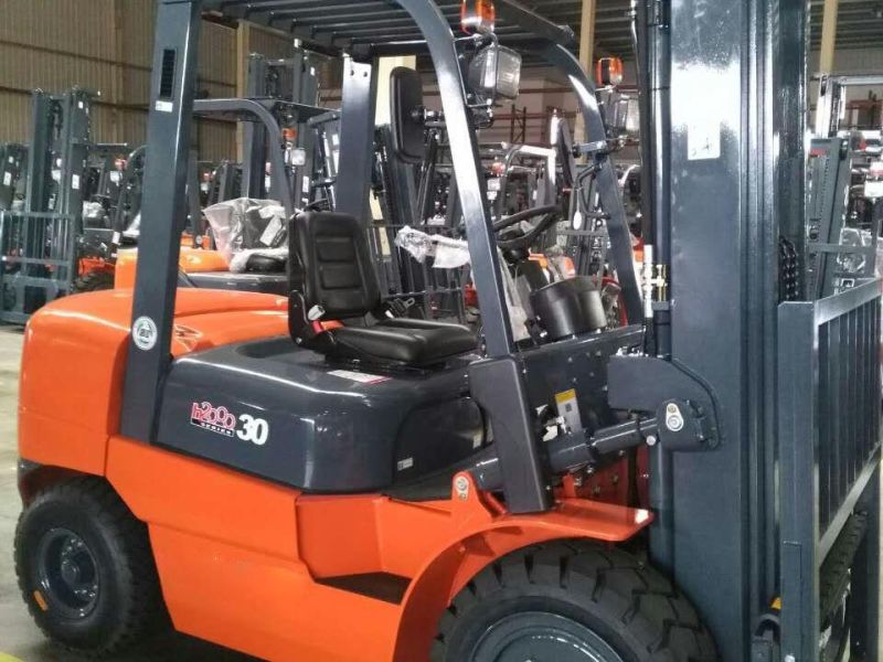 China Heli 3ton Cpcd30 Diesel Forklift Truck with Side Shift for Sale