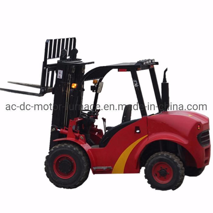 3 Tons All Terrain Forklift Muddy Road Sand Road Four Drive Forklift