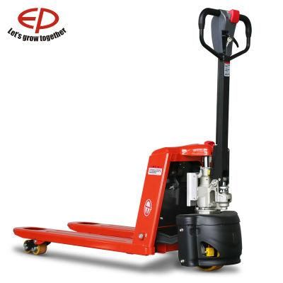 1800kg Entry Level Light Weight Semi Electric Pallet Jack