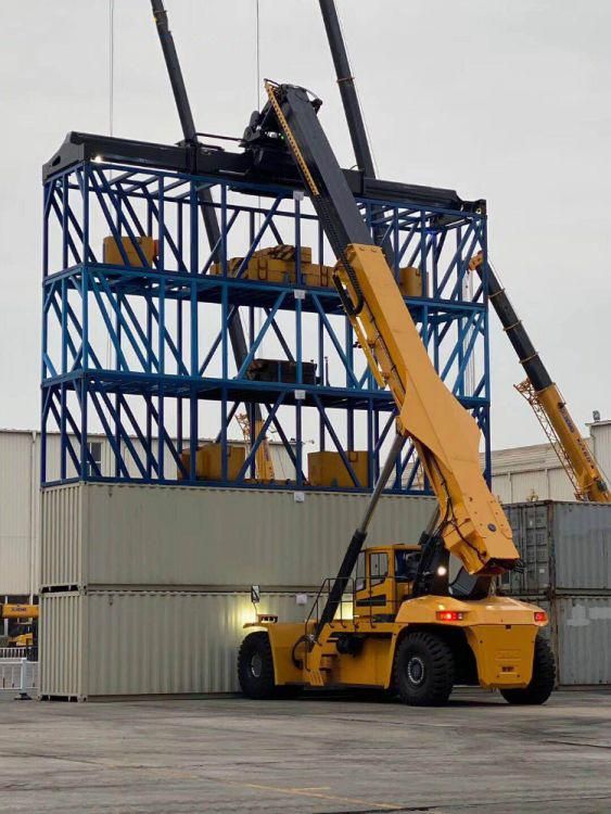 Xuzhou Xcs1009K 20FT 40FT 10 Ton 16m Small Container Reach Stacker with Attachments Prices