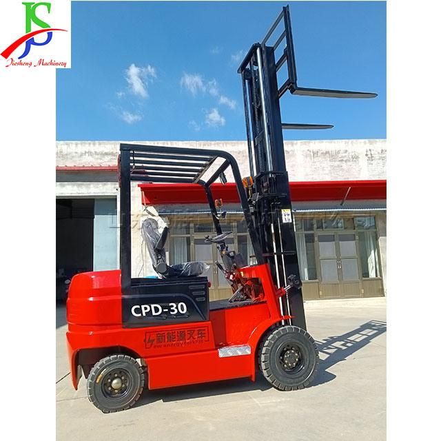 New Energy Electric Forklift Four Wheel Hydraulic Lifting Equipment