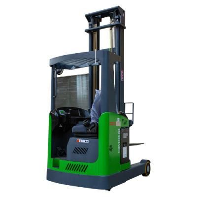 1.5 Ton 1500 Kg Electric Stacker Battery Charger Forklift with Side Shift