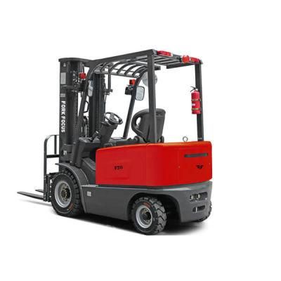4-Wheel Electric Forklift Forkfocus Forklift for Pallet Racking Forklift Dealer