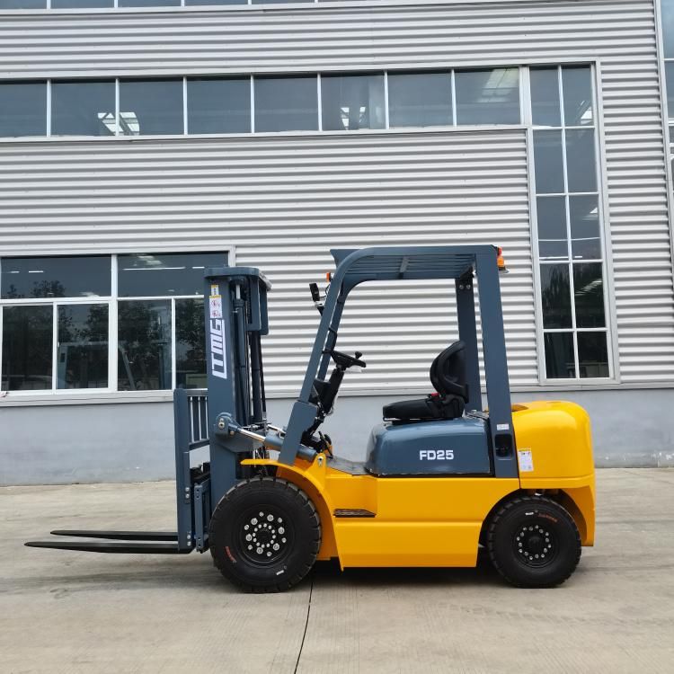 Best Design Diesel Forklift Truck 2.5ton 3ton 3.5ton 4ton 5ton Small Diesel Forklift 6m Height Mast