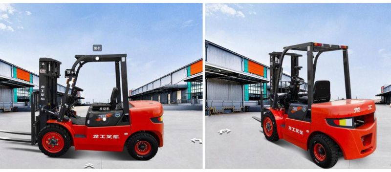 Low Price 4 Ton Diesel Forklift China Stacker Forklift with High Quality