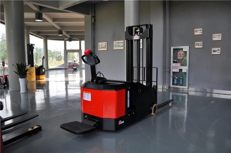 New Narrow Aisle Forklift, Electric Counterbalanced Reach Stacker Es12-12CS