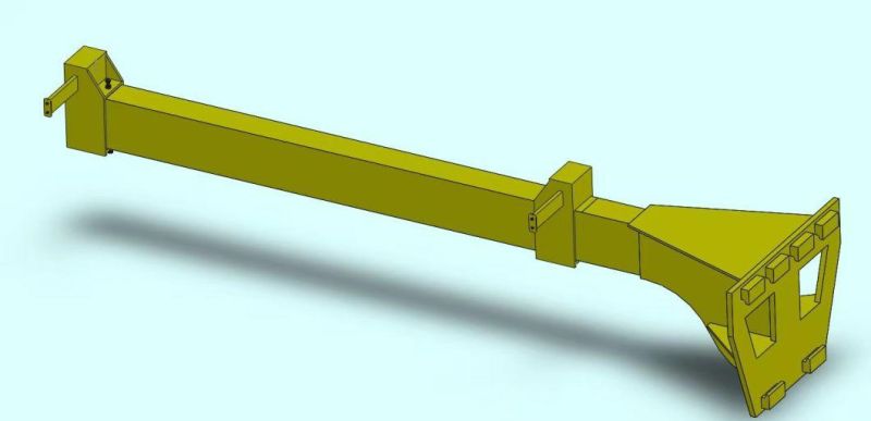 Forklift Skewer Equipment for Loading and Unloading Glass From Containers