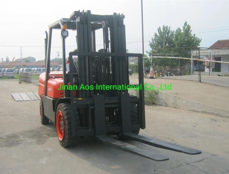 Optional Construction Machinery Fr40 4t Lifting Equipment 4ton Diesel Forklift Truck