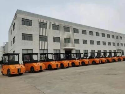 Battery 10t - 18t Solid Tyre Forklift Electric Baggage Tractor