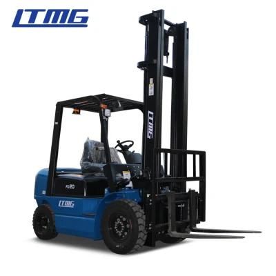 Ltmg Forklift 2 Ton Small Diesel Forklift with 3-6m Lifting Height for Sale