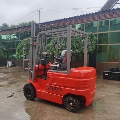 Chinese Supplier Red 3 Tons Electric Forklift