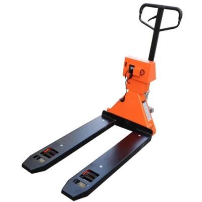 2ton 2000kg Hydraulic Hand Manual Pallet Truck with Weighting Balance