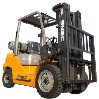 Gas LPG Propane 8000ibs Forklift with EPA Engine for Sale