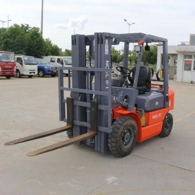 Counterbalanced Trucks Forklift Truck 4000kgs LPG Gas Forklifts with 6m Lift Height 3 Stage Mast