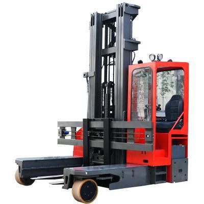 Seated Type Long Material Multi-Directional Forklifter 2500kg with 48V 600ah Battery
