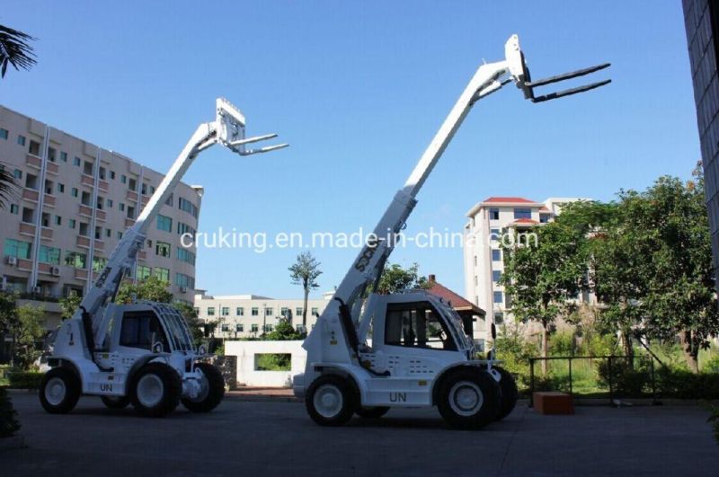 3ton 4WD Telehandler Socma Telescopic Forklift Hnt30