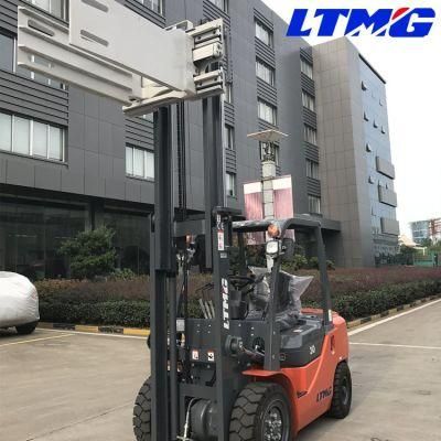Ltmg 3 Ton Diesel Forklift with Bale Clamp, Block Clamp