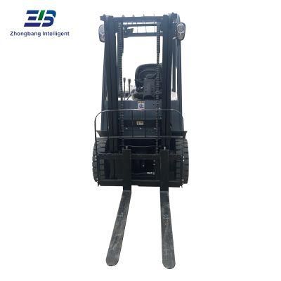 2ton AC Control System Electric Forklift Truck with China &amp; Import Side-Shifter 3stage 6.0m Full-Free Lift Mast