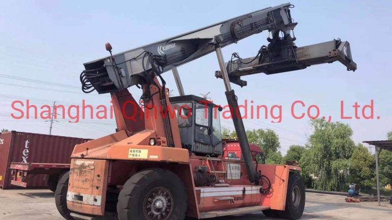 Used Heavy Reach Stacker Kalmar Dcd420-12g Container Handler