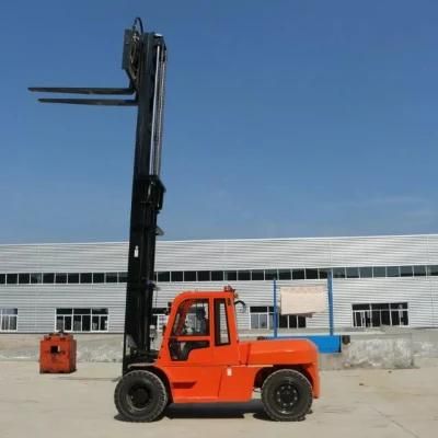 10ton Diesel Powered Forklift Truck Forklift with Good Performance and Low Forklift Price