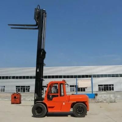 10ton Diesel Powered Forklift Truck Forklift with Good Performance and Low Forklift Price