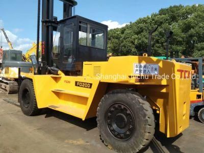 Used Tcm Fd200 20ton Forklift Original Japanese Forklift