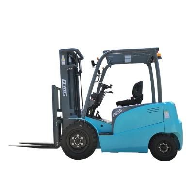 Ltmg 3 Ton Small Forklift Battery Electric Forklift Truck with 2 Stage Mast