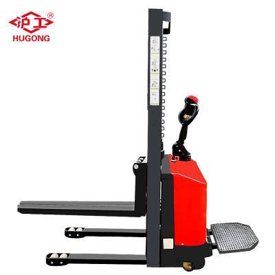 Walkie Forklift Straddle Full Electric Pallet Powered Stacker